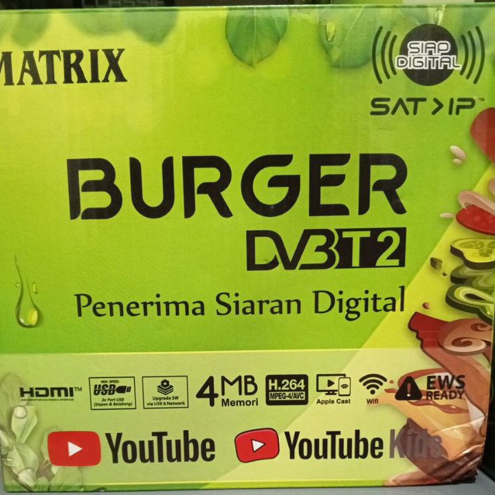 STB MATRIX BURGER HIJAU