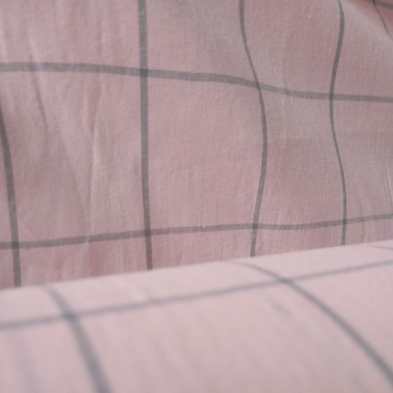 Kain cele pink kotak besar