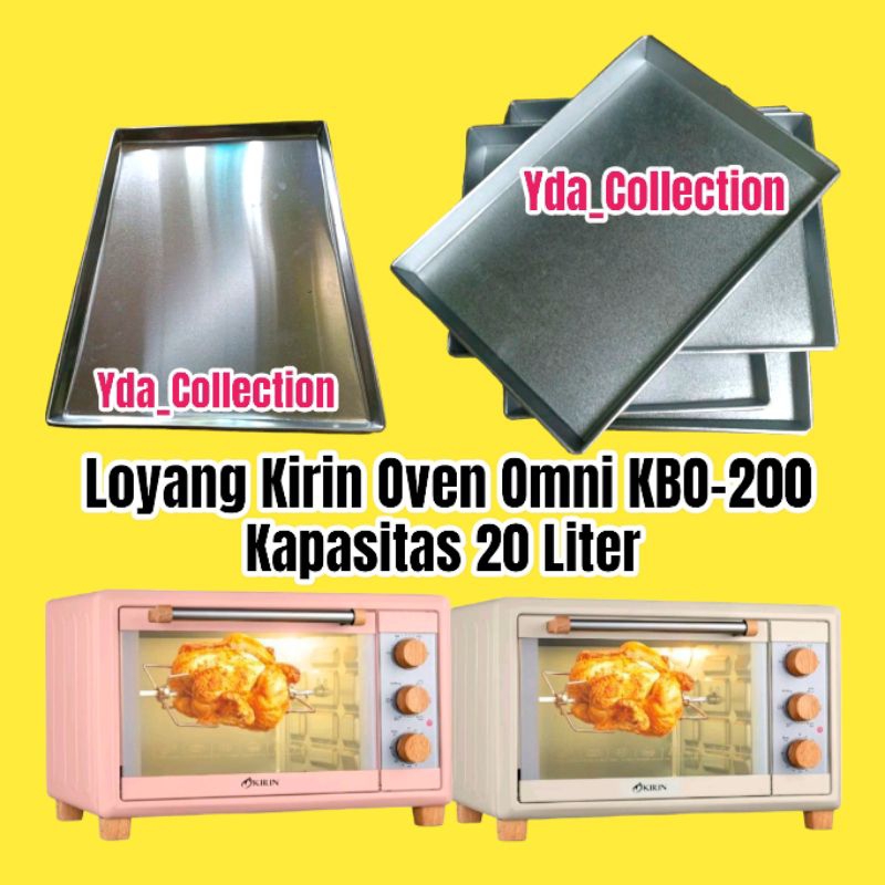 Kirin Omni Oven 20 Liter KBO-200 / Loyang oven listrik kapasitas 20 liter / Loyang Oven Kirin / Loya