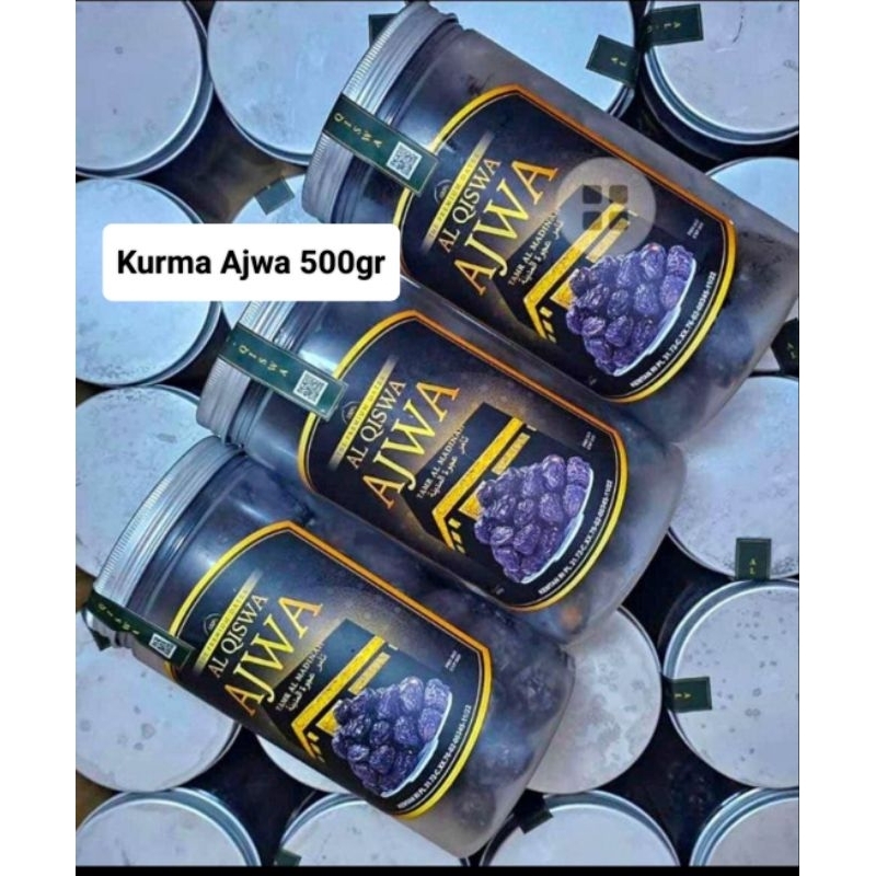 

Kurma Ajwa Al-Qiswah 500gr Toples