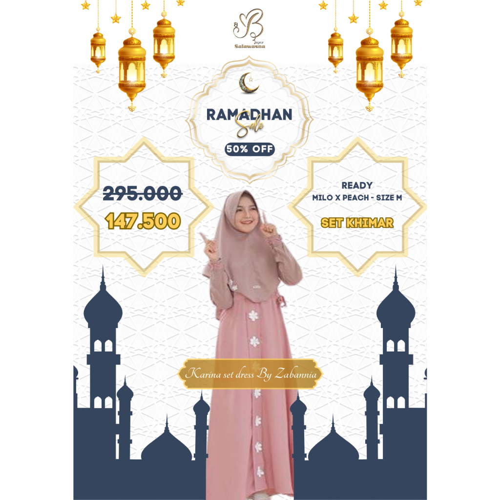 karina set dress original by @zabannia_pusat