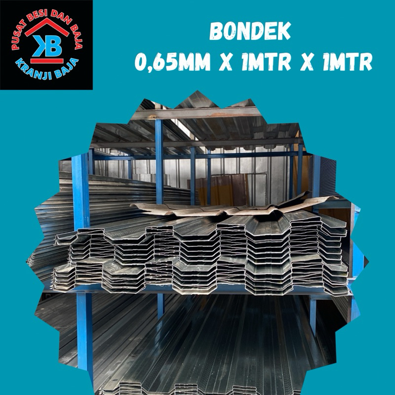 BONDEK 0,65mm x 1mtr x 1mtr