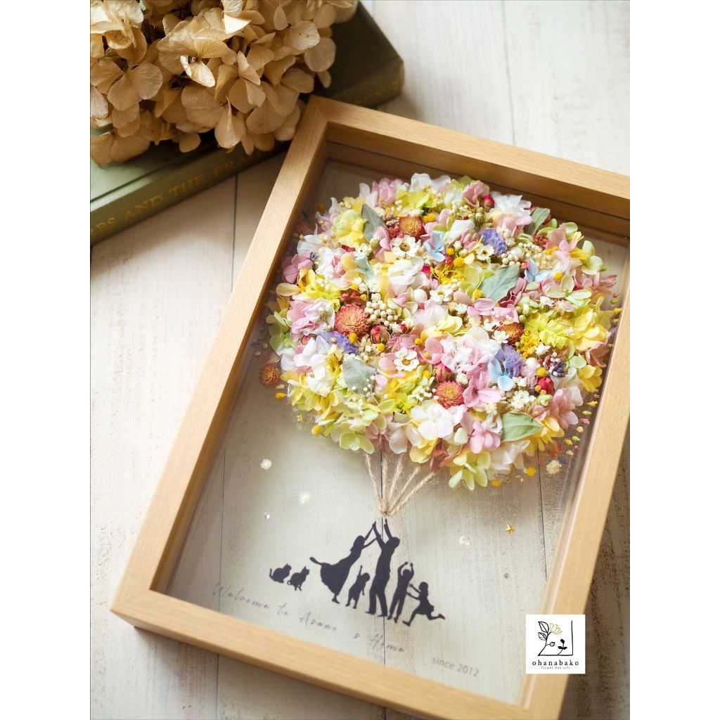 Frame foto ll Pigura ll Bingkai Kayu ll Kotak Mahar 3D Space 3 CM Double Akrilik