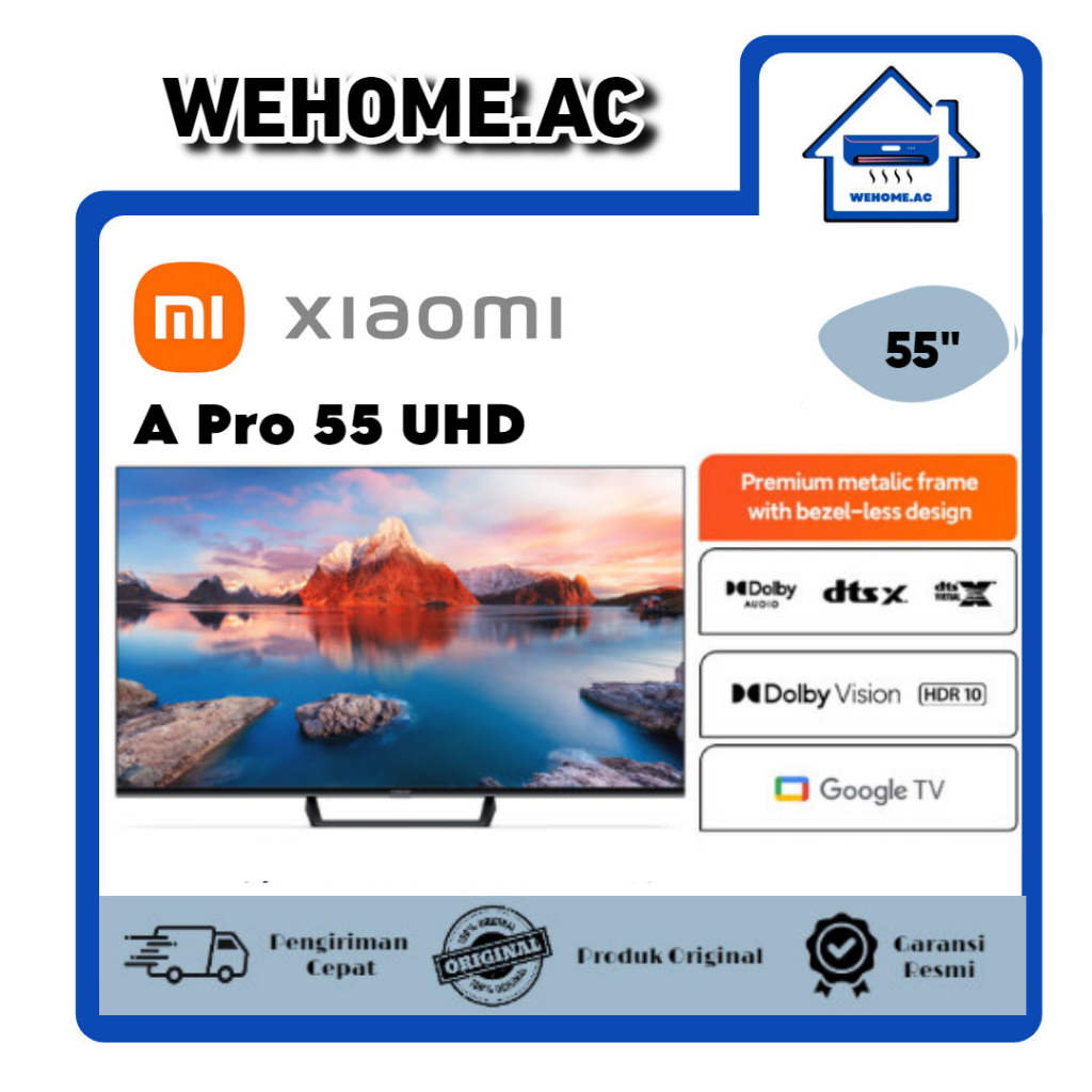TV LED Xiaomi A Pro 55 UHD TV Xiomi Android 11 Xiaomi TV 55 Inch