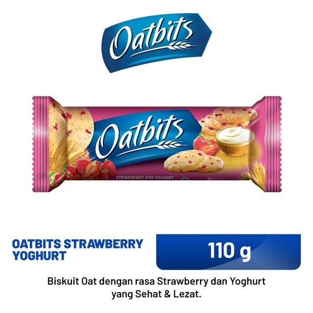 

OATBITS BISKUIT OAT STRAWBERRY 110G (312142)