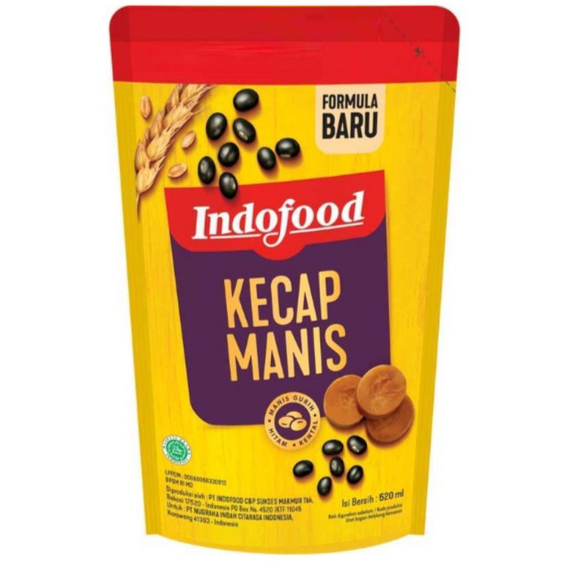 

Indofood Kecap Manis Reffil 520 ml