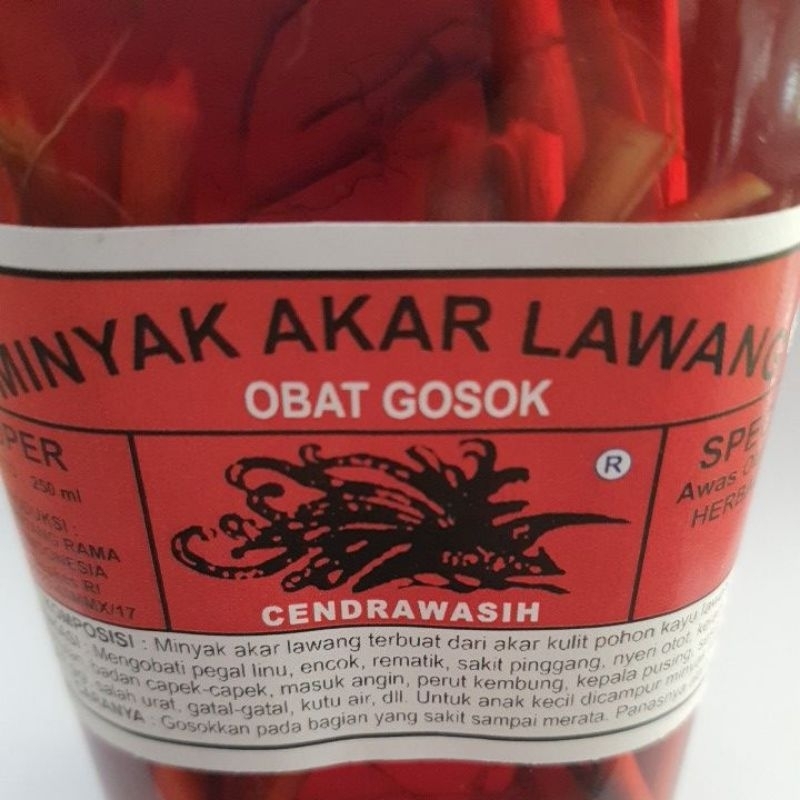 Minyak Akar Lawang Cendrawasih