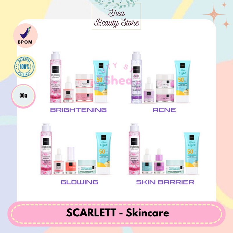 SCARLETT - Skincare