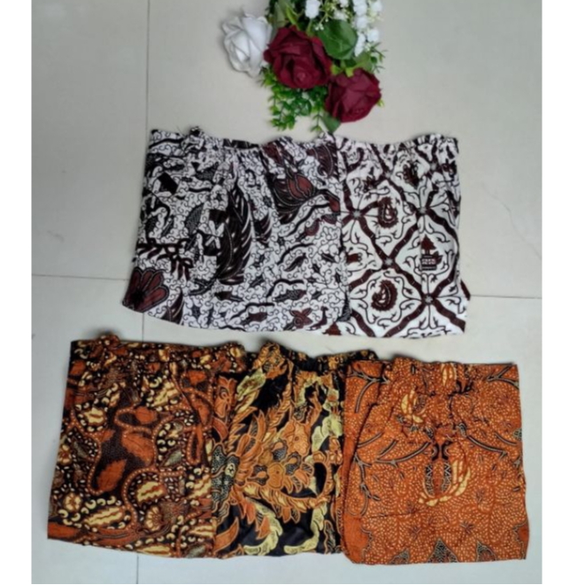 Rok Balon Batik Anak TK-SD