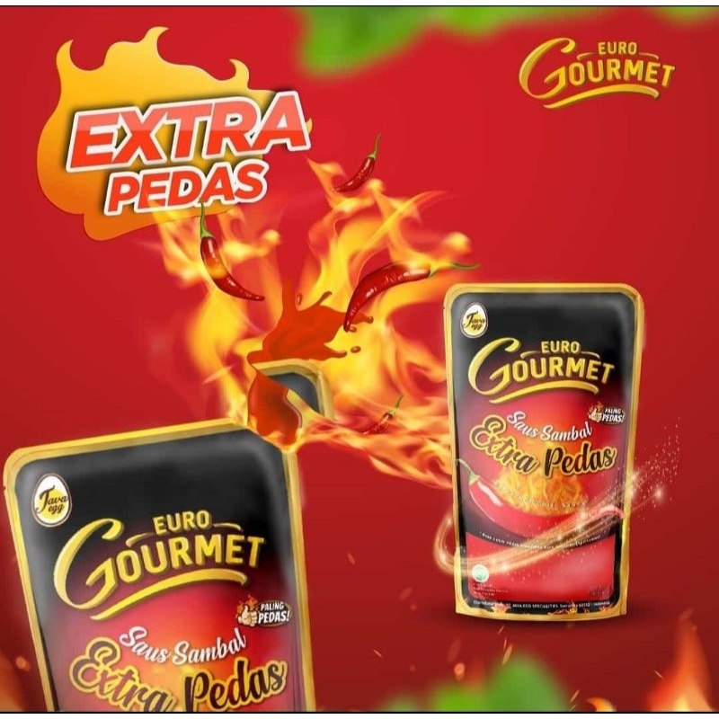 

Gourmet Saos Sambal Extra Pedas 1kg