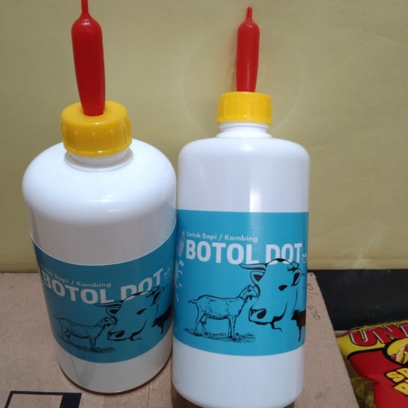 botol dot 500ml (untuk anak sapi dan anak kambing)