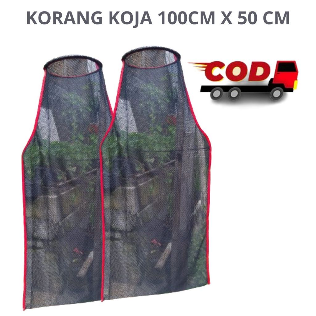 korang koja ikan bahan kain 100x50cm
