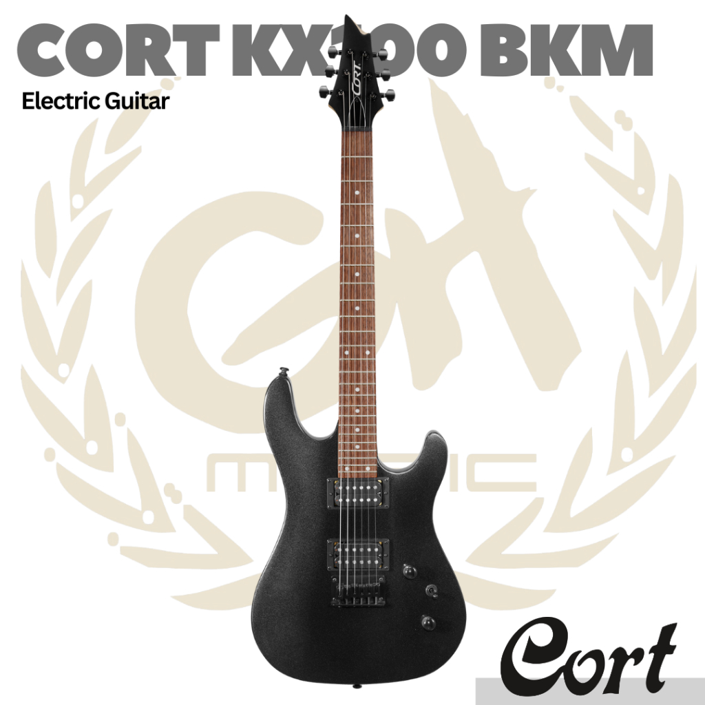 CORT KX100 BKM Electric Guitar | Gitar Listrik Elektrik KX100BKM