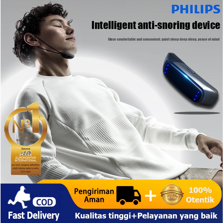 Philips Alat Anti Ngorok Penghilang Dengkur Stop Snoring Magnetic Solusi Saat Tidur Agar Tidak Mende