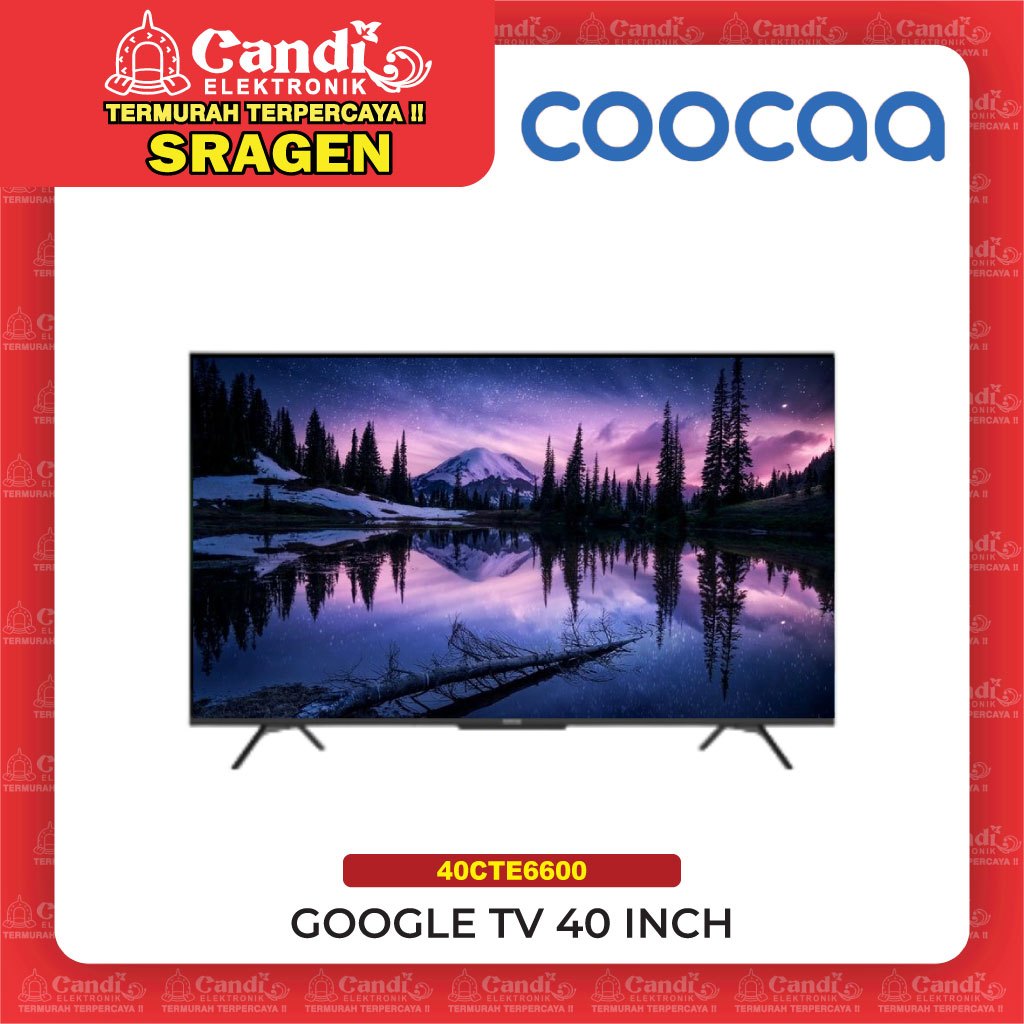 COOCAA Smart Google Tv 40 Inch - 40CTE6600
