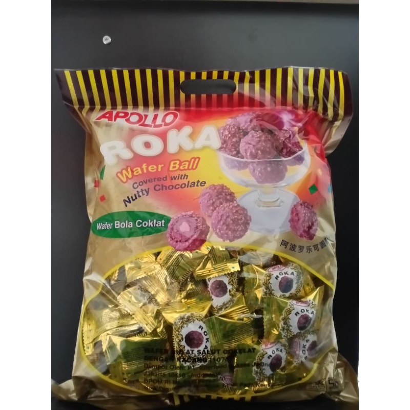 

ROKA WAFER BOLA COKLAT