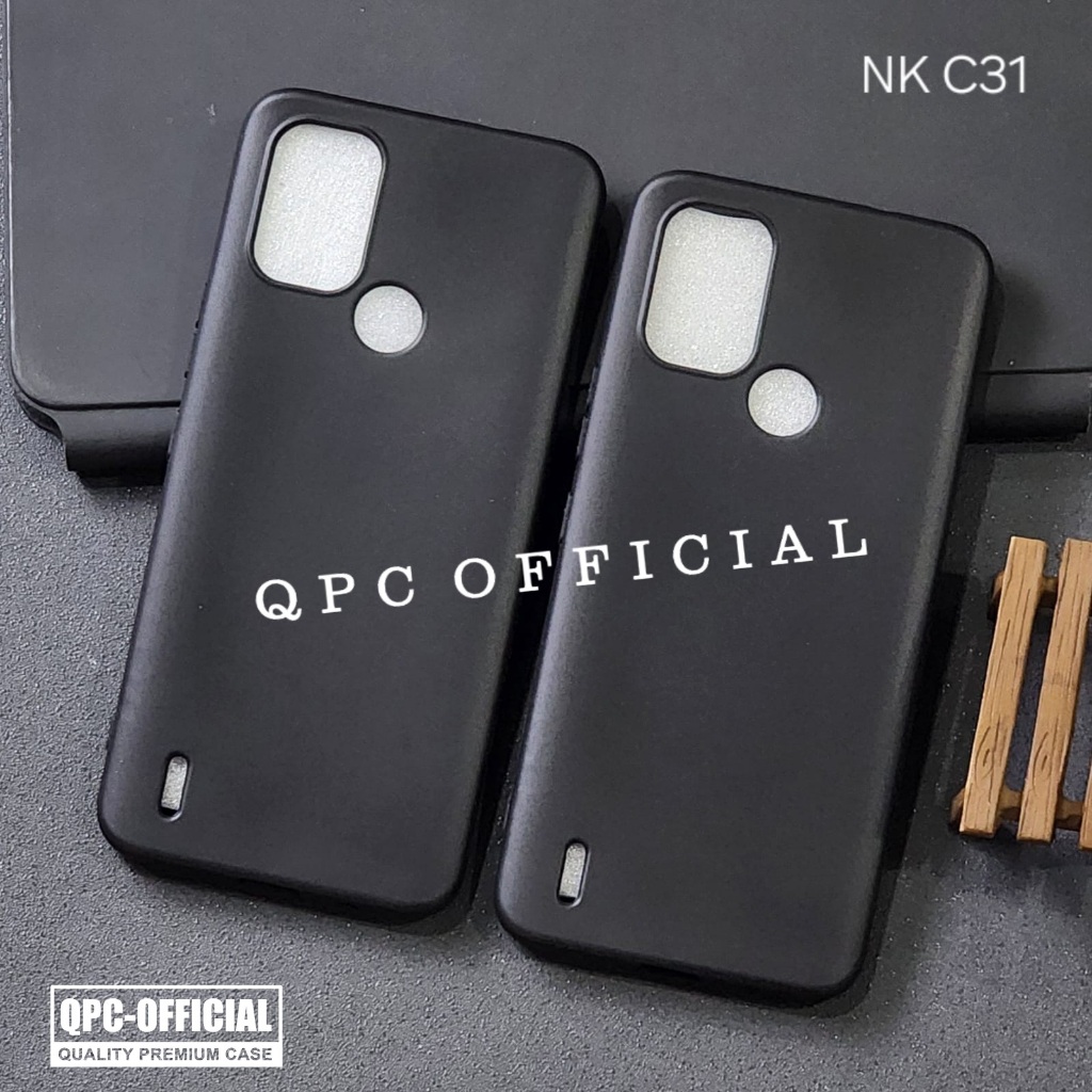 Nokia C31 Nokia C21 Plus Nokia C12 Macaron Square Black Soft Case Black Slim Matte Nokia C31 Nokia C
