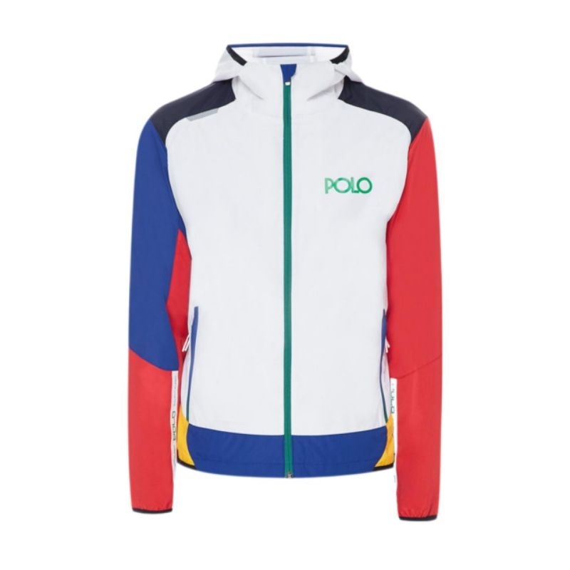 JACKET POLO RALPH LAUREN TRICOLOR HOODIE ORIGINAL