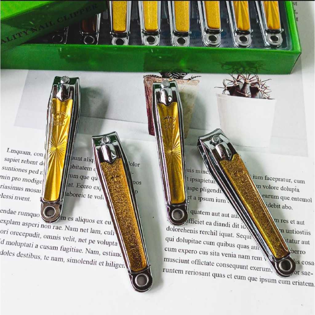 GUNTING KUKU MOTIF EMAS BAICHANG GUNTING KUKU BESAR SUPER TAJAM