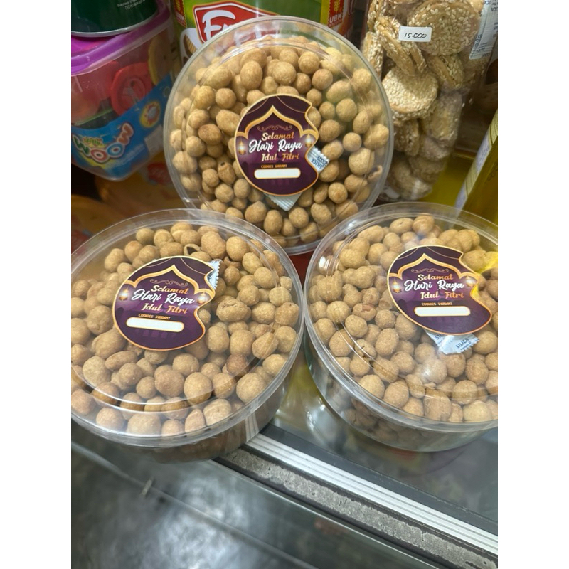 

KACANG TELUR KEMASAN 500gram toples