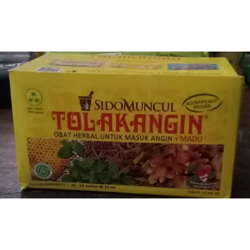 

tolak angin sidomuncul sekotak isi 12sachet