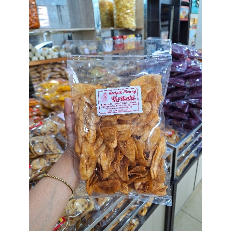 

keripik pisang caramel - 250 gram