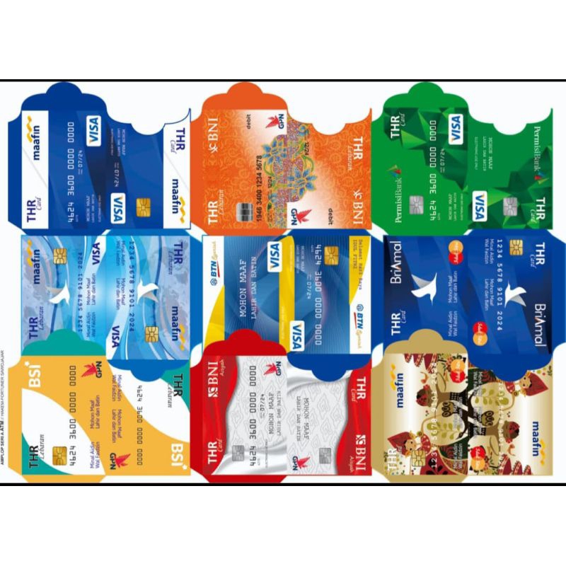 

Amplop ATM 1000lembar free plastik kemas