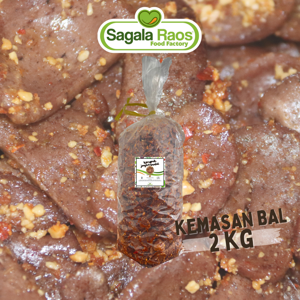 

Sagala Raos - Kerupuk Jengkol Bantat (KJB) Bumbu Kacang 1Ball/2Kg
