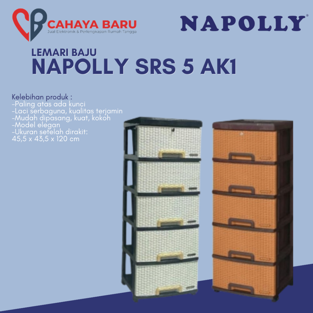LEMARI NAPOLLY SRS 5 AK1