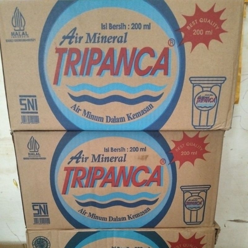 

air mineral gelas tripanca