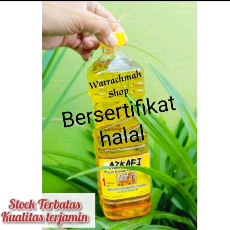 

Minyak Kacang Azkafi 1 liter peanut oil original 100 % moon cake