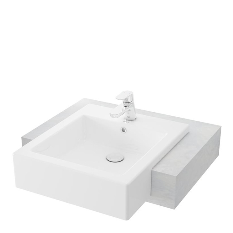 TOTO Wastafel LW 642 CJ - Wash Basin LW 642CJ White (Body Only)