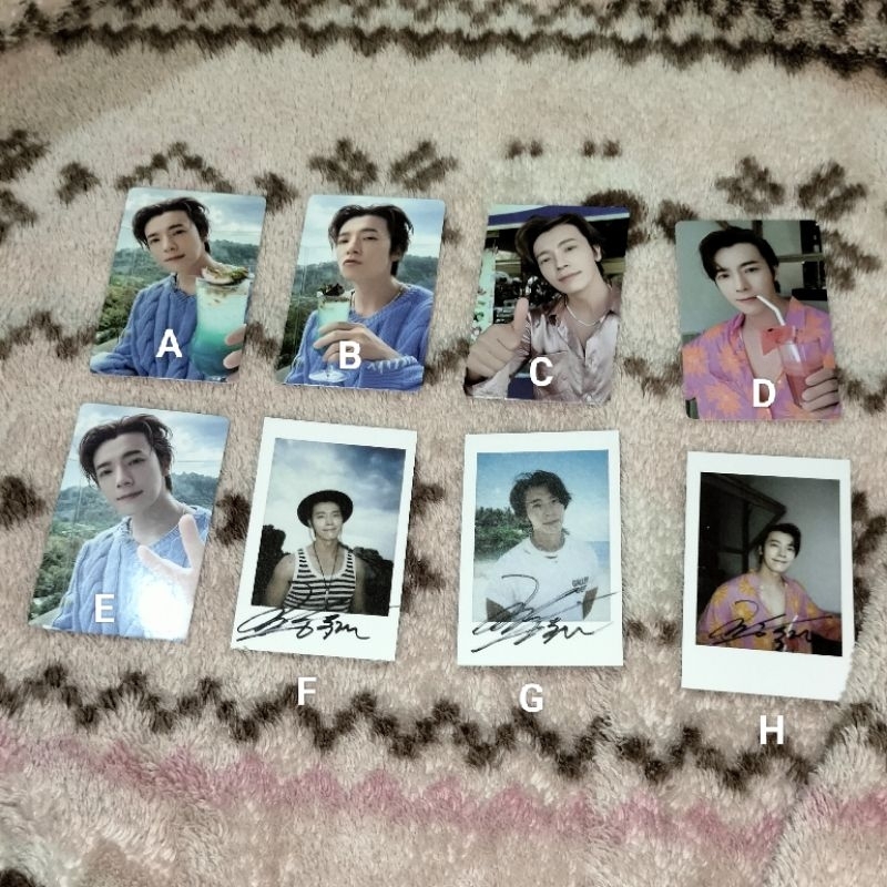 DONGHAE MUMO PHOTOCARD POCA PHOTOBOOK (PART F) | SUPER JUNIOR | SUJU SJ