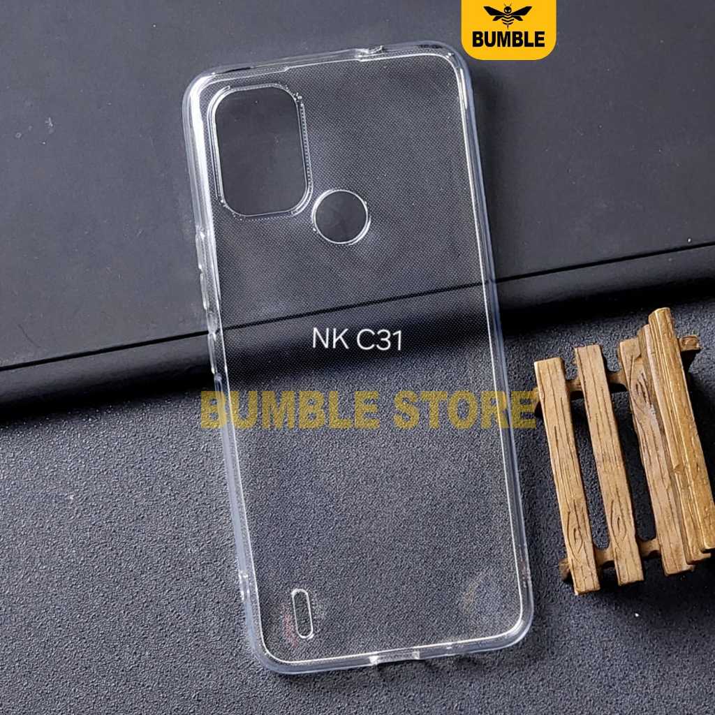 Bumble - Nokia C31 Nokia C21 Plus Softcase Clear Case Bening 2.0mm Case Nokia C31 Nokia C21 Plus