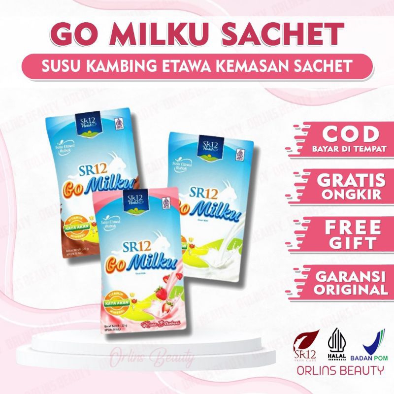 

GO MILKU SACHET - SUSU ETAWA NUTRISI LENGKAP TRAVEL FRIENDLY