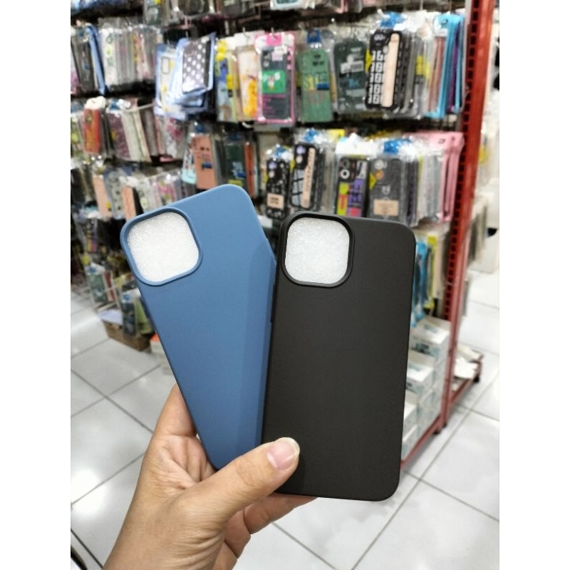 IPHONE 12 MINI 13 MINI Silikon Polos Candy Camera Protective Case Matte Slim