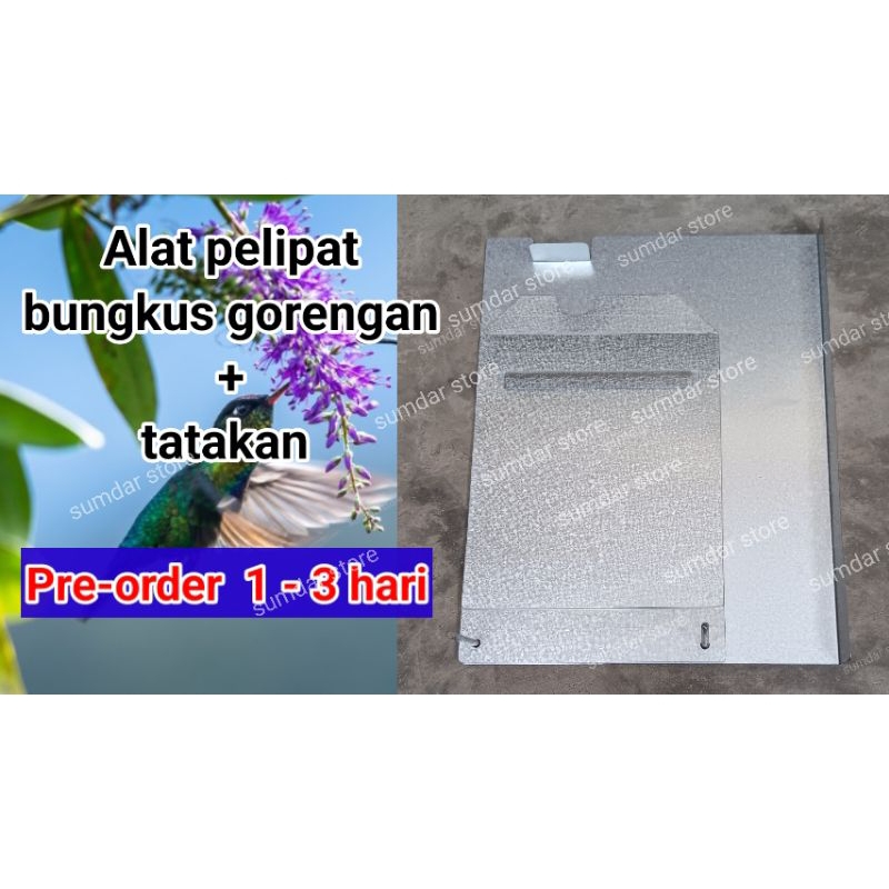 

iDk90 Alat lipat kantong gorengan +tatakan