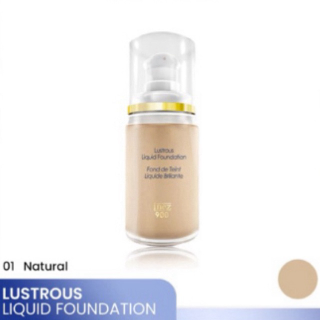 Inez 900 Lustrous Liquid Foundation / Alas Bedak Inez