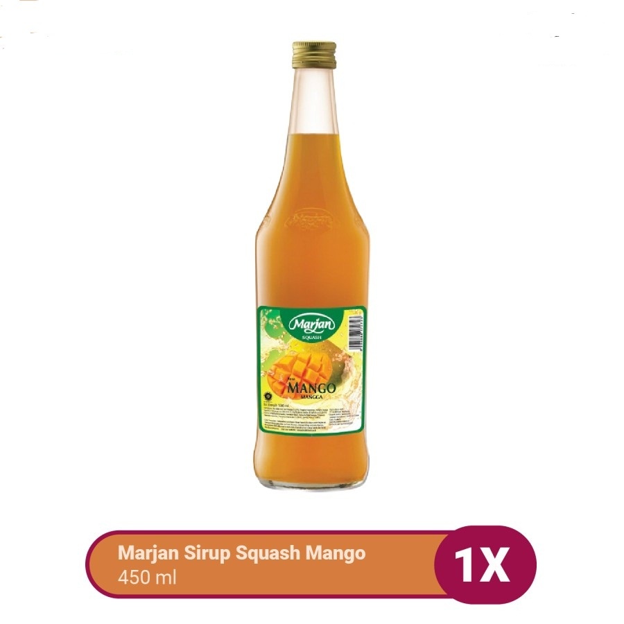

SIRUP MARJAN SQUASH MANGGA 450 ML MANGO SYRUP