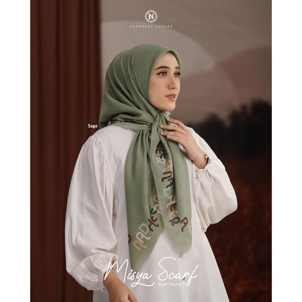 BISA COD MISYA SCARF BY NADHEERA LUXURY // MISYA SCARF // HIJAB // PROMO