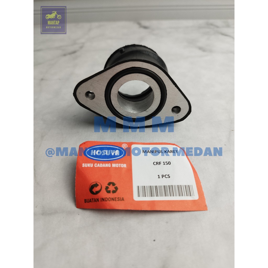 Intake Karet Leher Angsa Manipol Insulator Honda CRF 150 Hiqh Quality