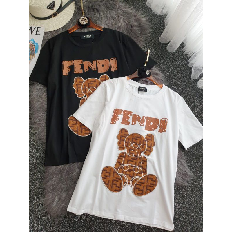 Kaos Fendi Wanita Cewek Premium Import