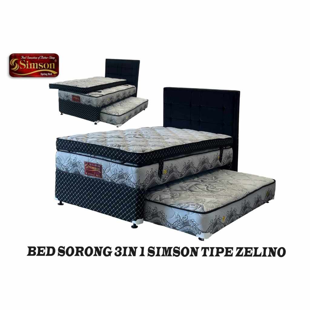 Simson Springbed Kasur Sorong 2 in 1 Plushtop + Pillowtop - Simson Springbed Big Star 2 in 1 BATAM