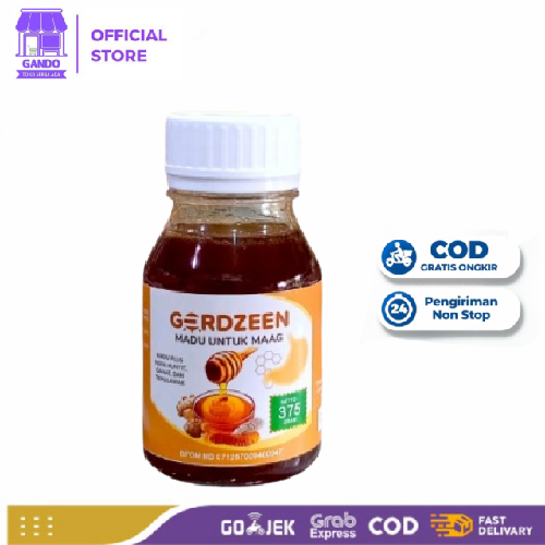 Madu Gerdzeen  Obat Asam Lambung Gerd Anxiety Disorder Sesak Nafas vertigo mual madu kuning kunyit