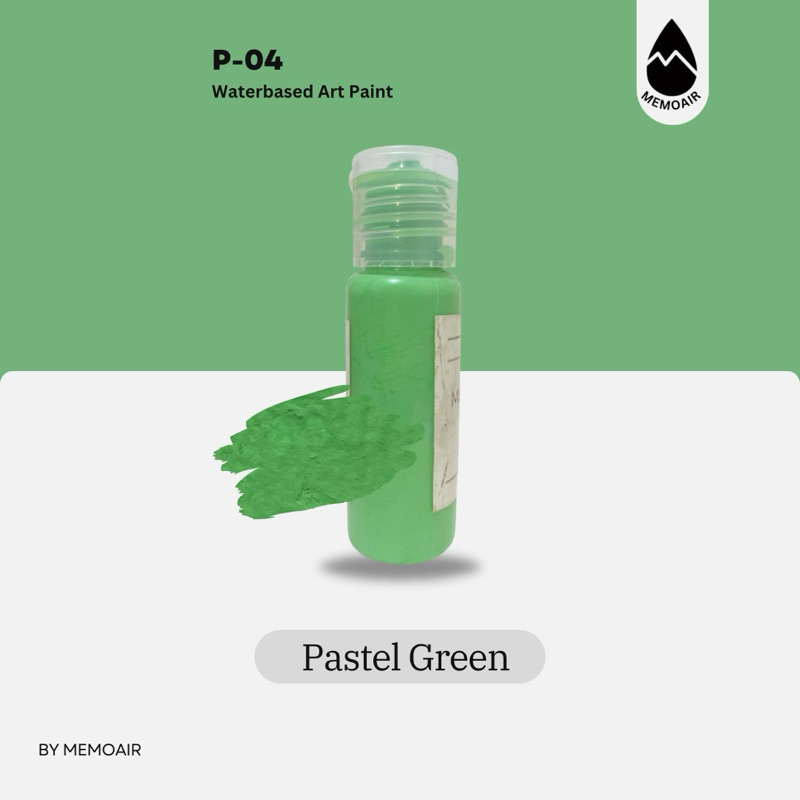 

Cat Lukis Waterbased "Pastel Green" by MemoAir