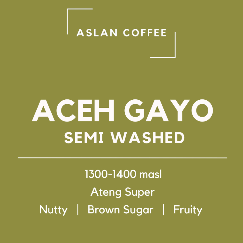 

Roasted Beans Arabica Aceh Gayo Single Variety - Aslan Coffee