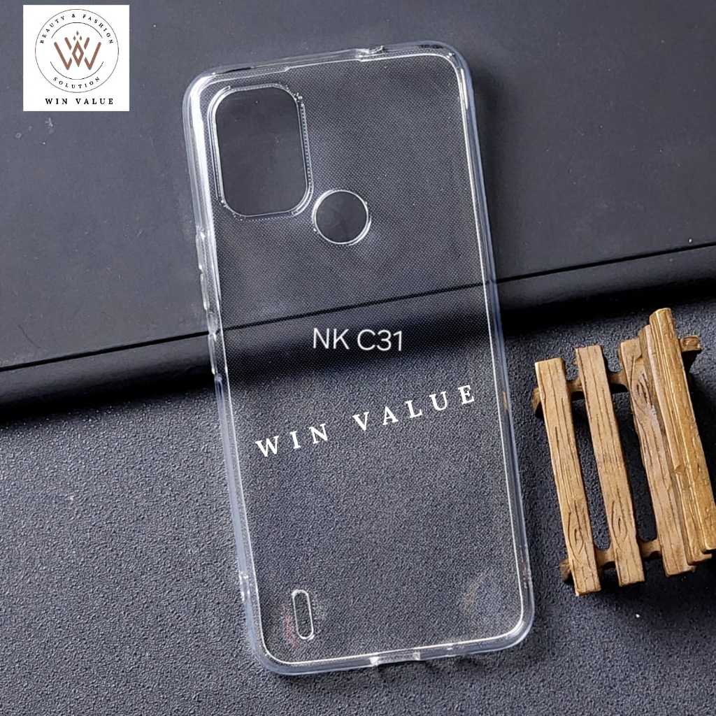 Nokia C31 Nokia C21 Plus Clear Case Bening 2.0mm Softcase clear case Nokia C31 Nokia C21 Plus