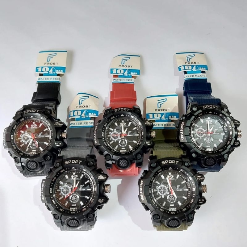 PROMO Jam Tangan Sport Anak Laki-Laki Tali Rubber