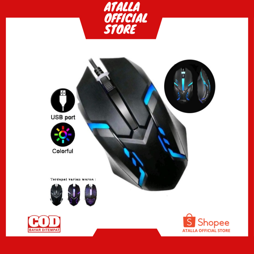 Mouse Gaming X1 Mouse Gaming Wired Mouse Game Mouse RGB Gaming Mouse Gaming Kabel Mouse Gaming RGB