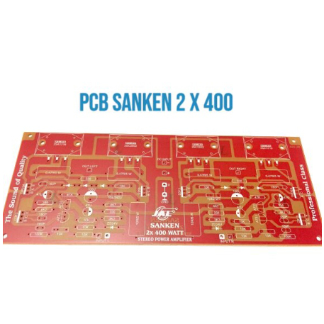 PCB POWER SANKEN 2 X 400 WATT pcb power supply